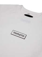 Tomoto White Sweatshirt - TOMOTO #colour_white